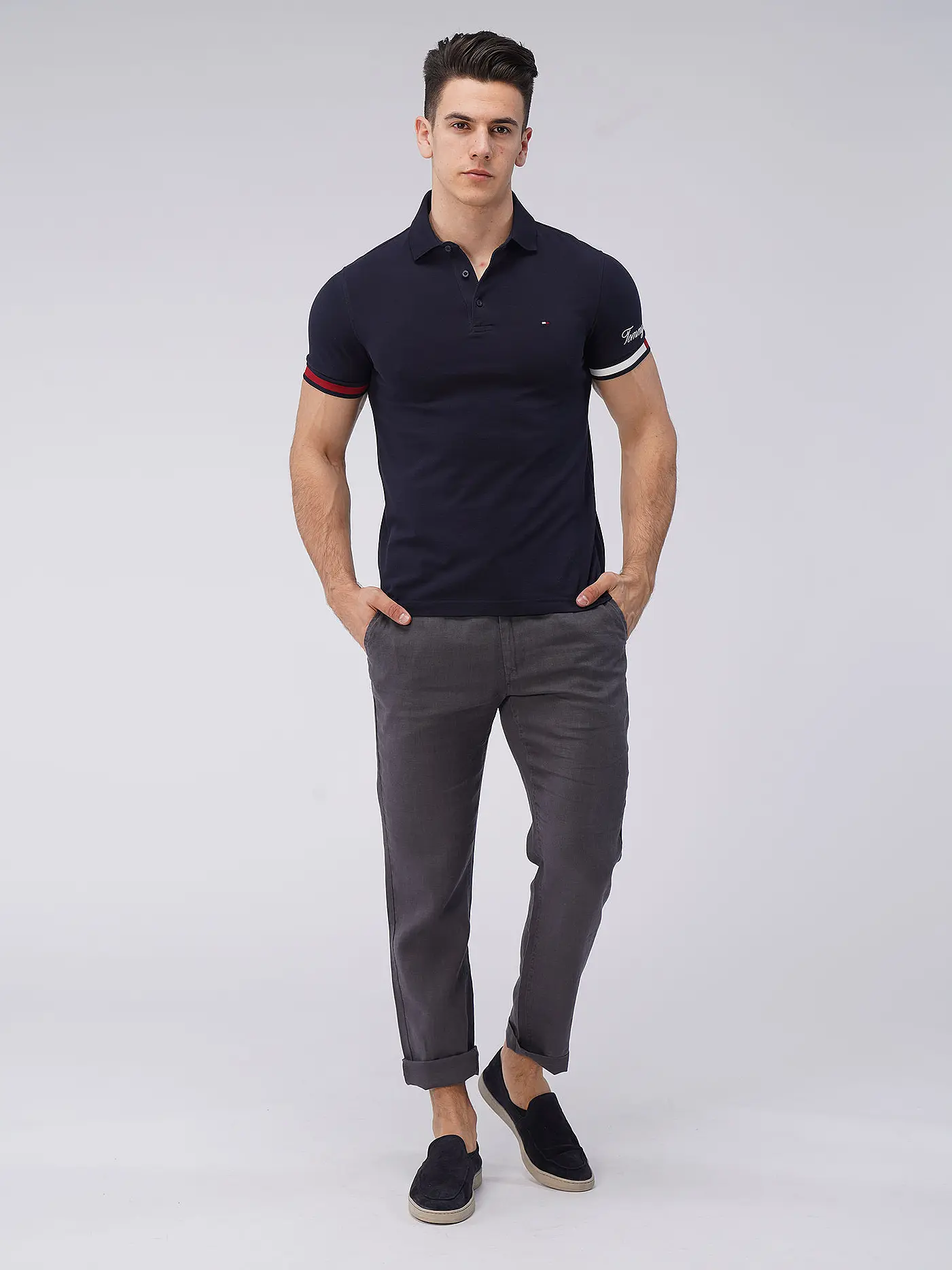 TOMMY HILFIGER | Poloshirt | blau